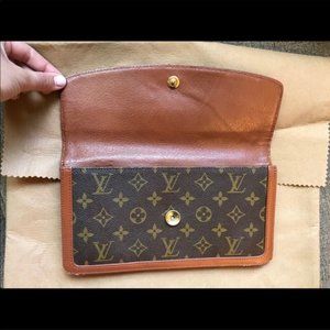 Authentic Louis Vuitton Damme PM clutch